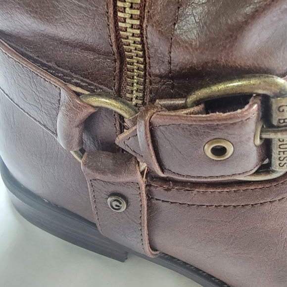 G by Guess Womens Harson Faux Leather Over-The-Knee Boots Brown Size 9 medium - Picture 10 of 14